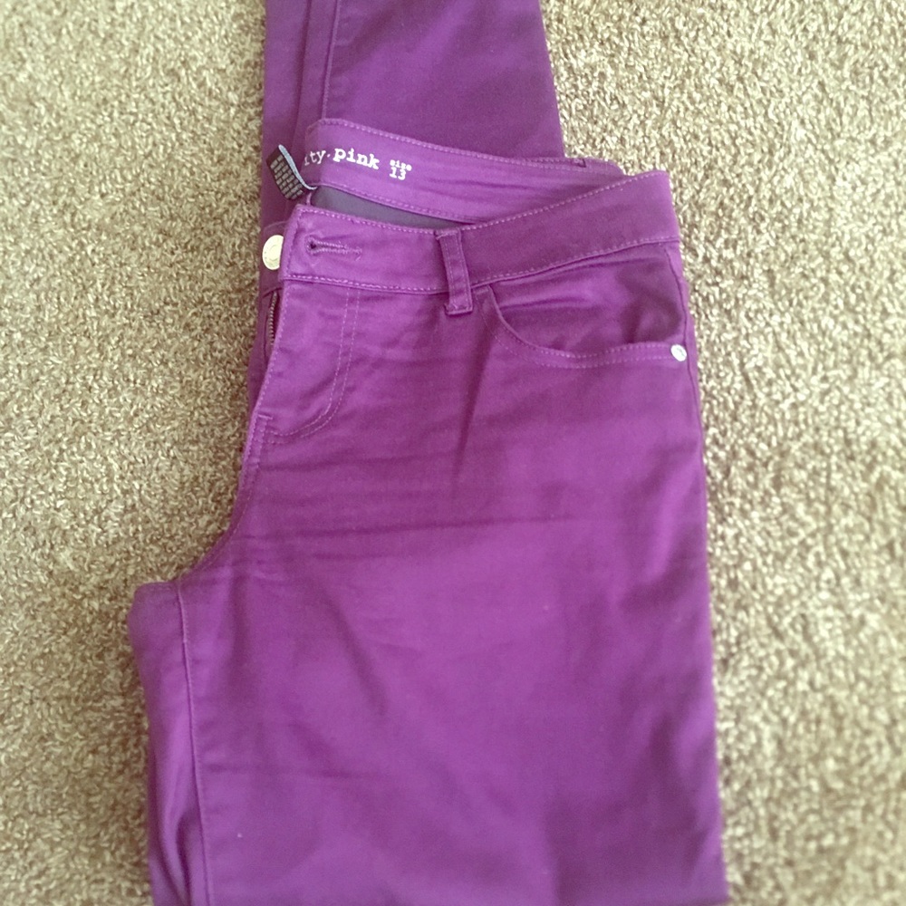 Celebrity pink jeans